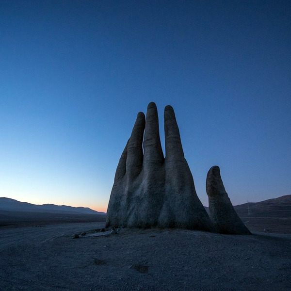 Рука пустыни, Чили