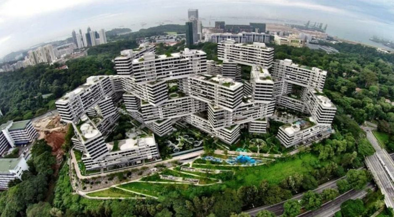 Жилой комплекс Interlace в Сингапуре