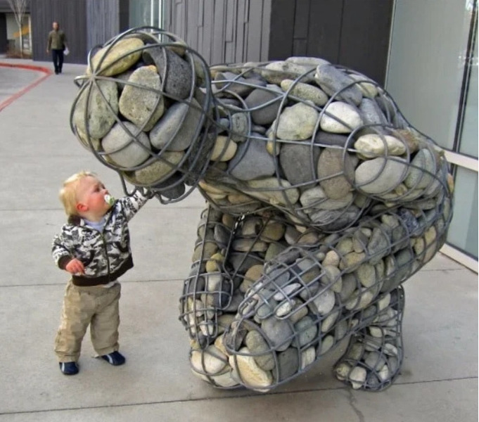 Скульптура rock Cairn, Невада