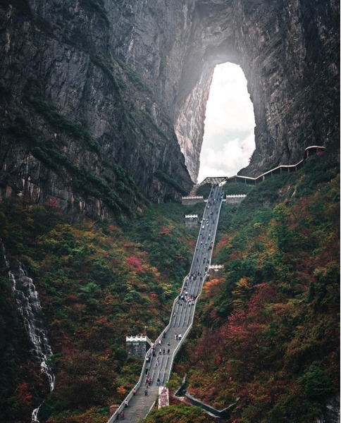 Ворота в рай, Тяньмэнь, Китай