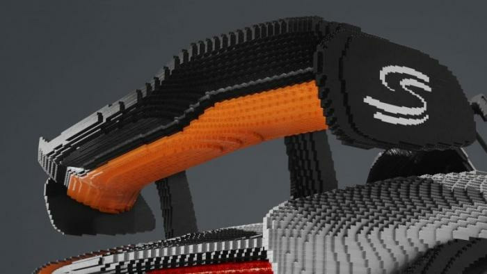 McLaren Senna из Lego