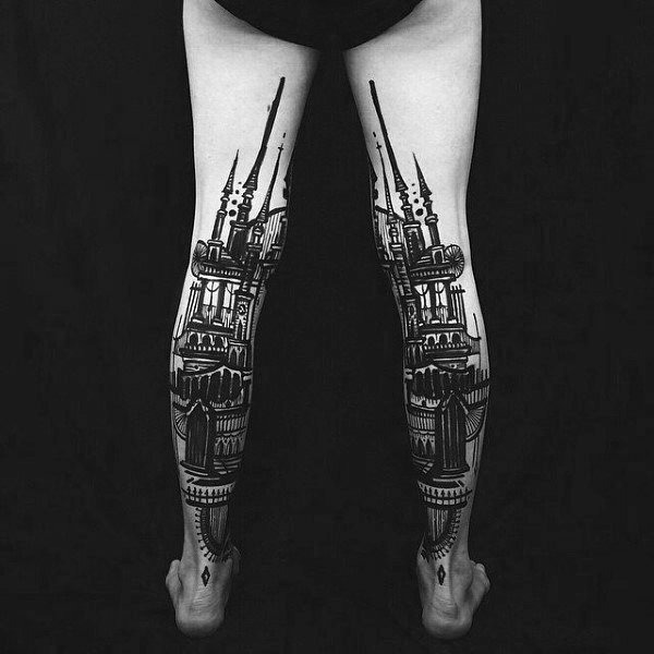 Архитектурные татуировки