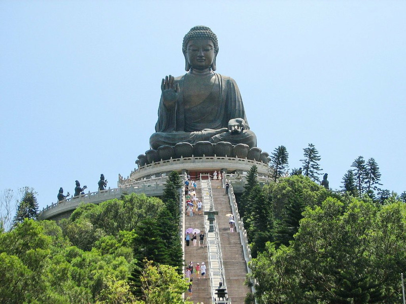 Большой Будда в Гонконге