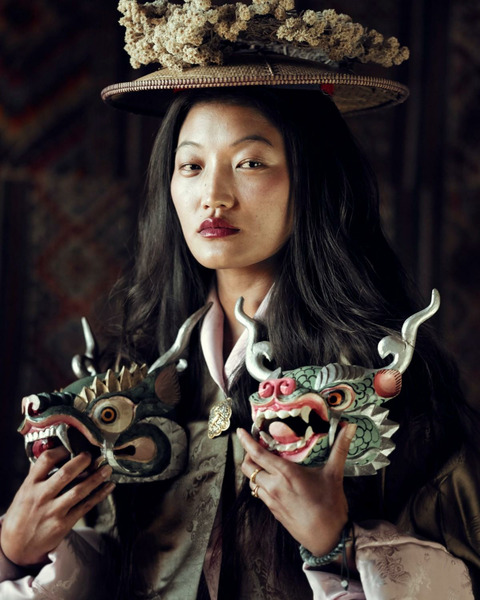 Сонам Чоден из племени Шарчоп в Бутане