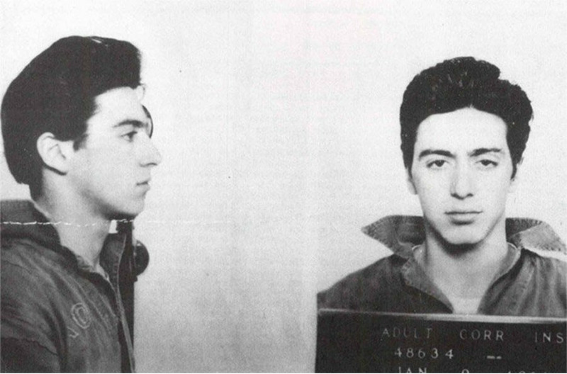 Аль Пачино. Арестован 9 января 1961 года – непристойное поведение
