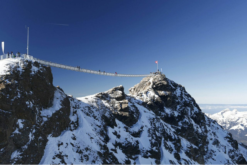 Подвесной мост Peak Walk, Швейцария