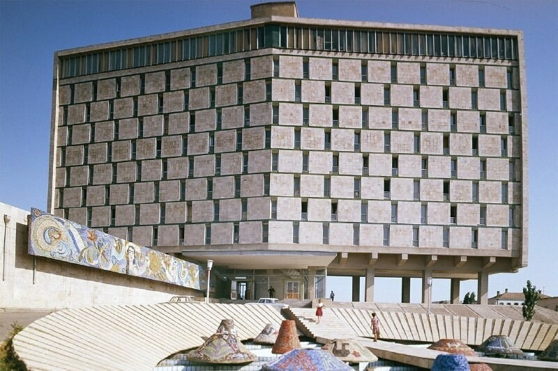 Гостиница Турист в Баку, 1974 год.