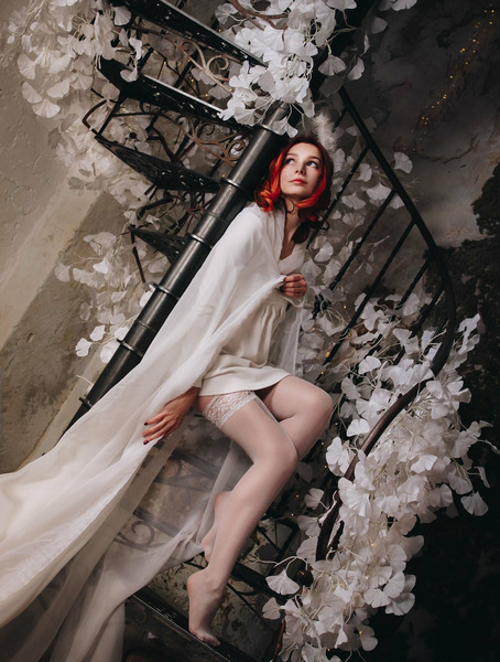 Девушки в чулках