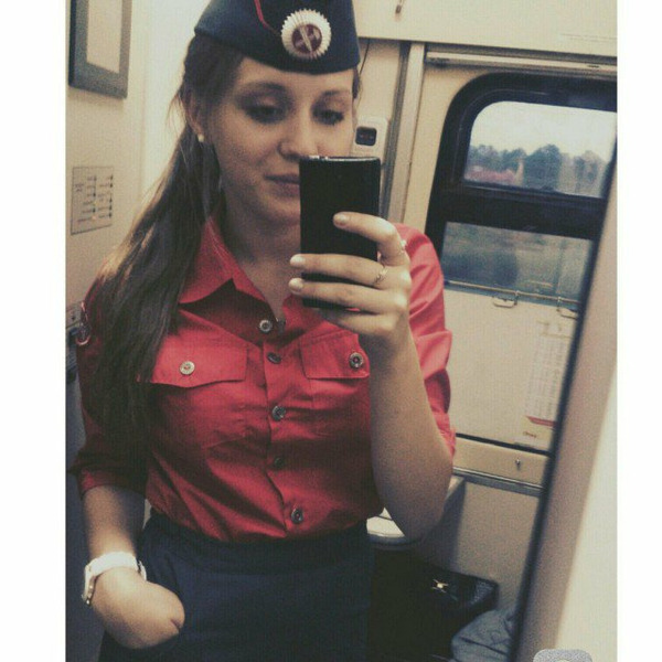 Симпатичные сотрудницы РЖД