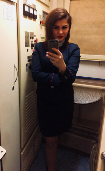 Симпатичные сотрудницы РЖД