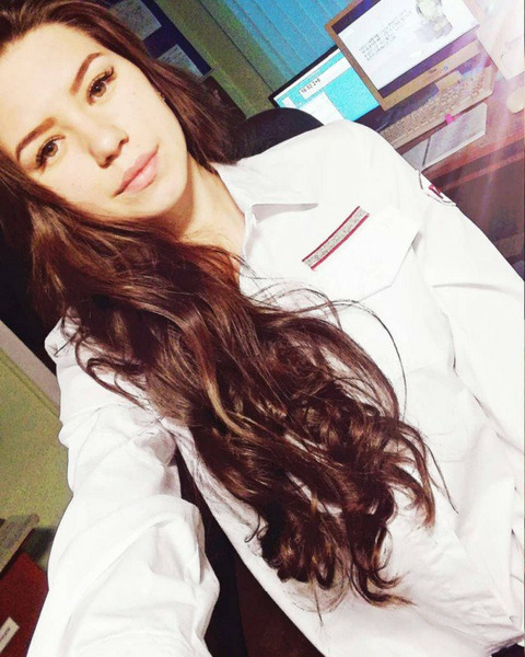 Симпатичные сотрудницы РЖД