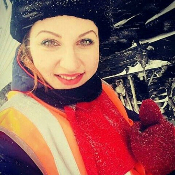 Симпатичные сотрудницы РЖД