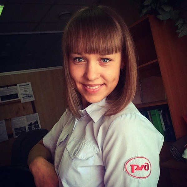 Симпатичные сотрудницы РЖД