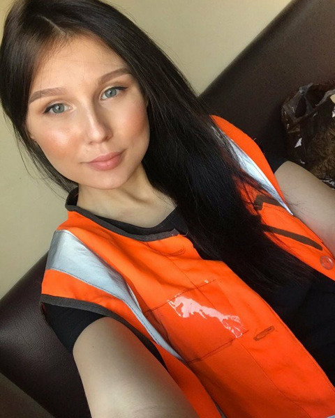 Симпатичные сотрудницы РЖД