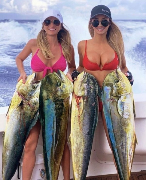Девушки на рыбалке