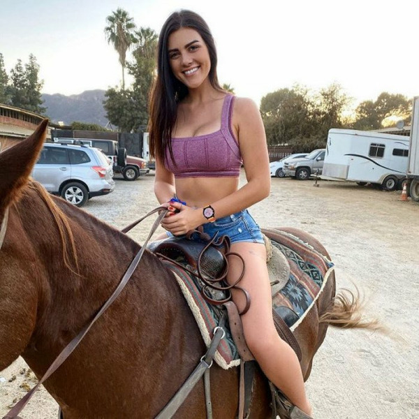 Девушки в джинсах и джинсовых шортах