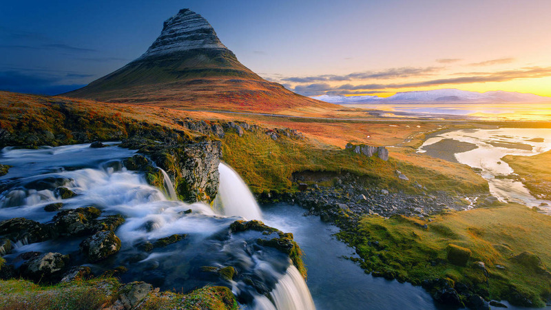 Гора Киркьюфетль в Исландии