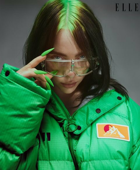 Billie Eilish в фотосессии для журнала ELLE