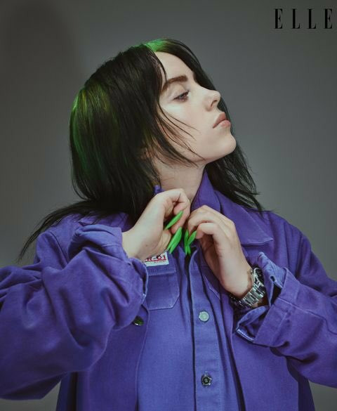 Billie Eilish в фотосессии для журнала ELLE