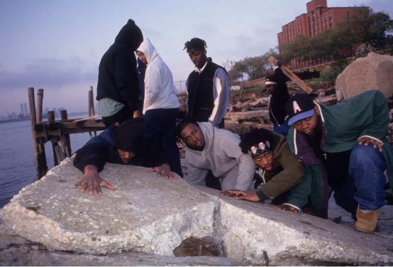Первая фотосессия группы Wu-Tang Clan