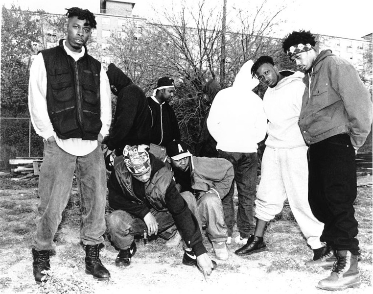 Первая фотосессия группы Wu-Tang Clan