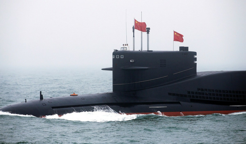 военно-морской парад в Китае