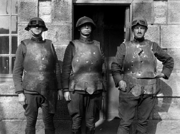 Бронекостюмы Первой мировой войны
