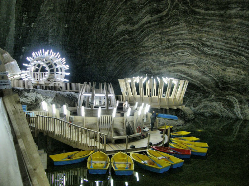 Соляная шахта в городе Турда