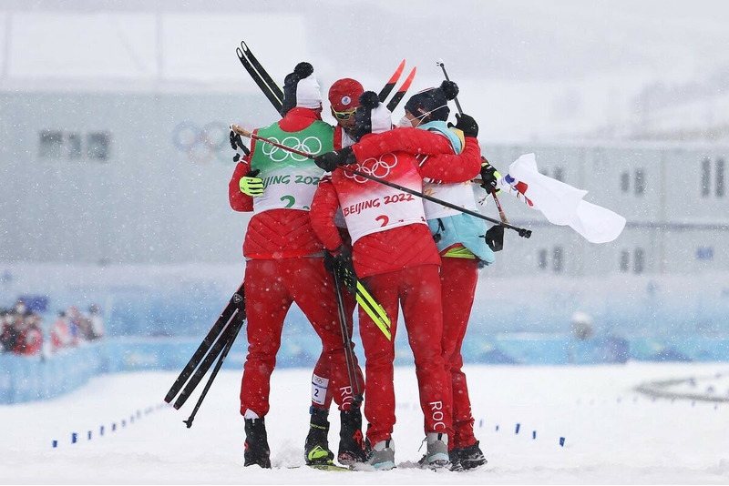 Российские лыжники выиграли золото на Олимпиаде