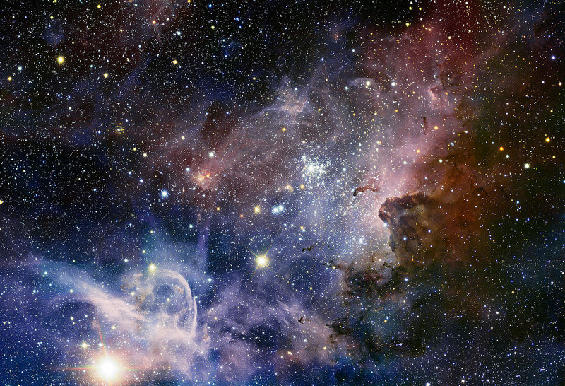 Туманность Киля — NGC 3372