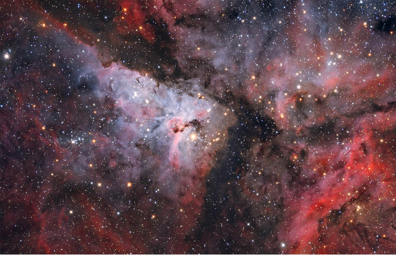 Туманность Киля — NGC 3372