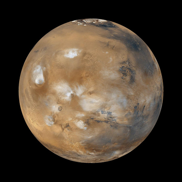 Облака на Марсе