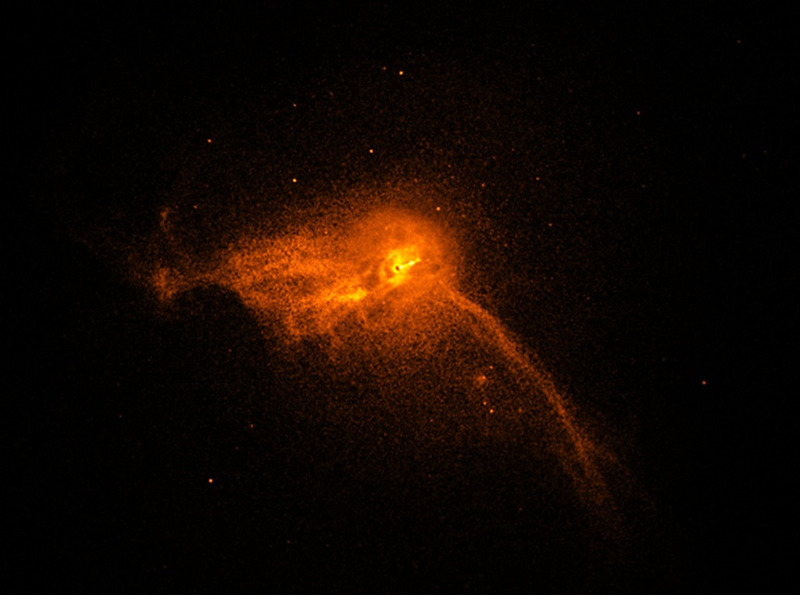 Центр галактики M87 в рентгеновском диапазоне