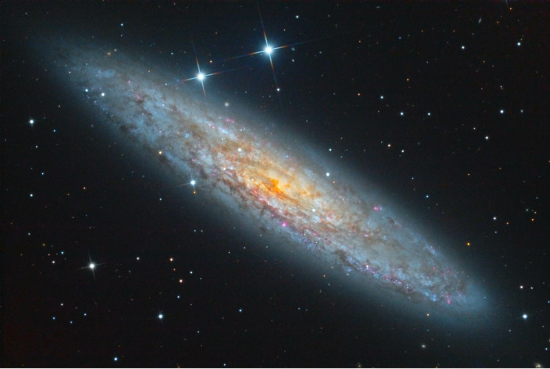 NGC 253 (галактика Скульптор, Серебряная Монета) фото Lee Borsboom