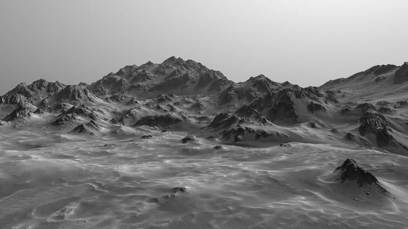 Холмы на днe марсианского кратера Гейл