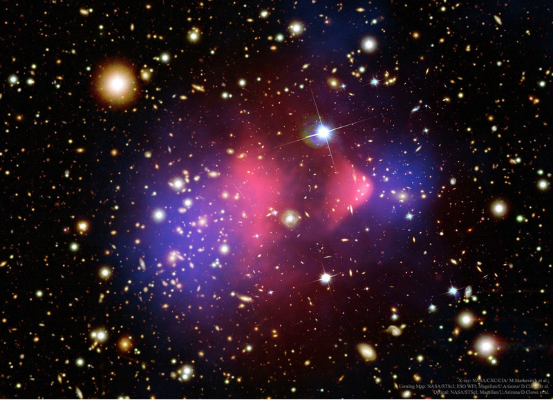 галактическое скопление (1E 0657-558)
