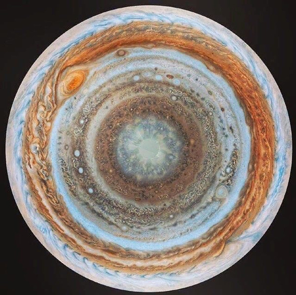 Южный полюс Юпитера