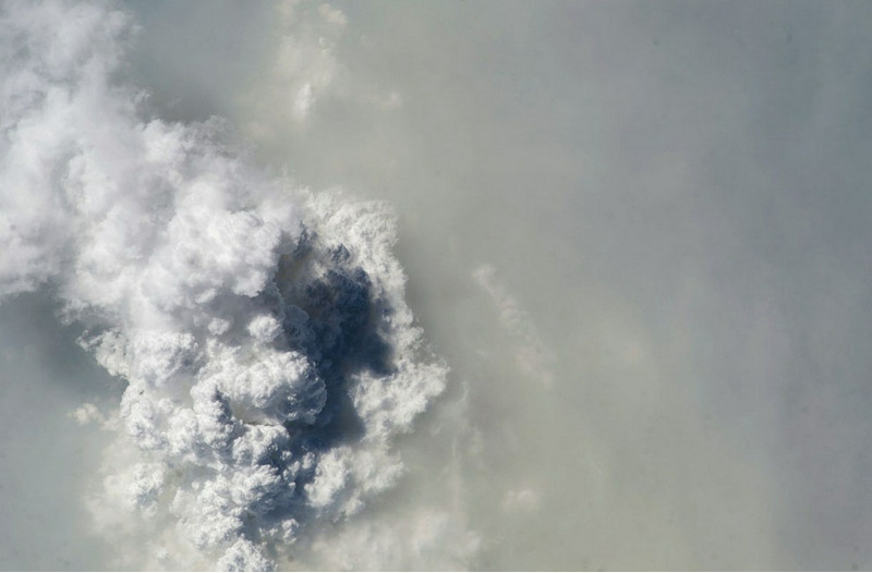 Туман и облака над Малайзией, 13 марта 2014 года, МКС