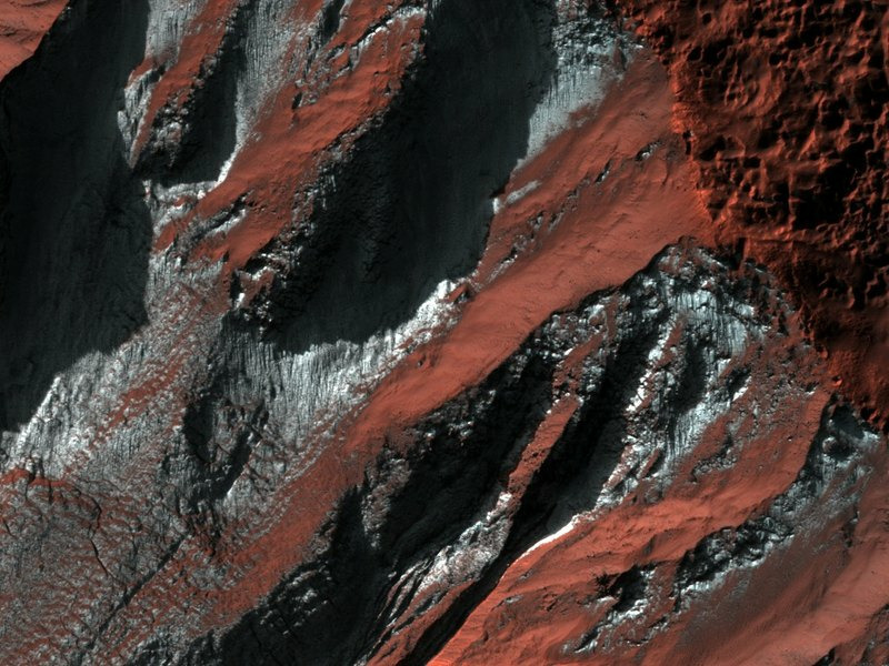 Марс в холодное время года