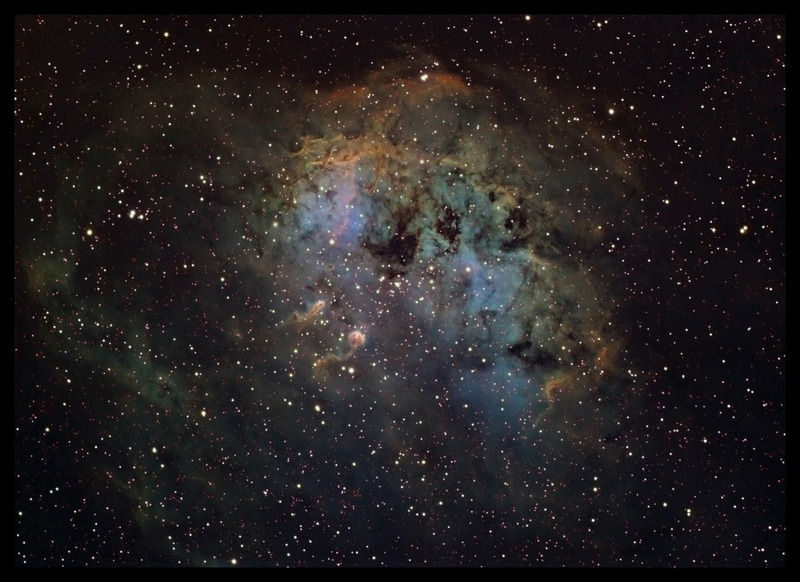 Рассеянное звёздное скопление NGC 1893