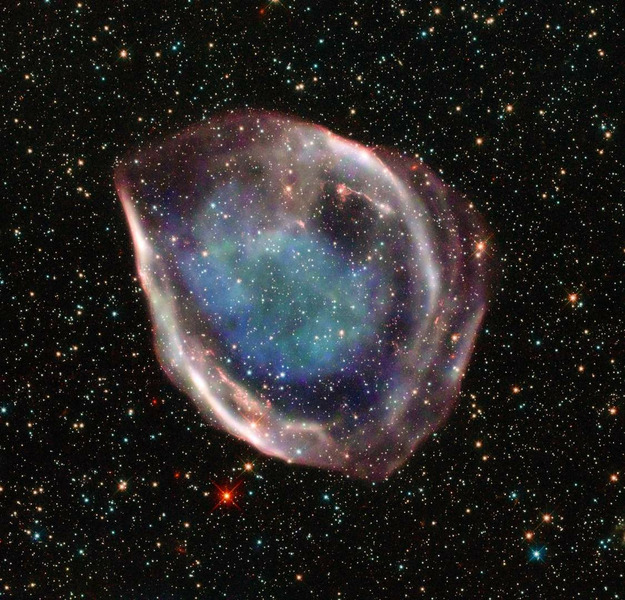 Остаток сверхновой в Большом Магеллановом Облаке