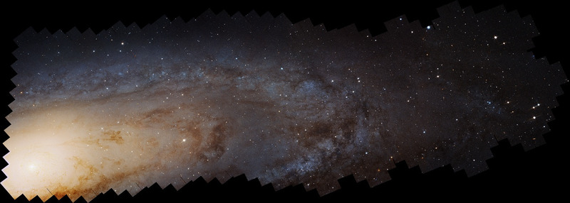 100 миллионов звёзд в галактике Андромеды