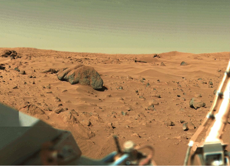 Камень Биг Джо на планете Марс