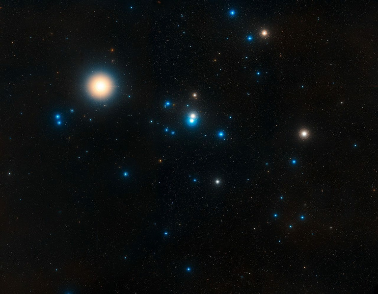 Гиады — рассеянное звёздное скопление в созвездии Тельца