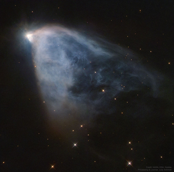 Переменная туманность Хаббла (NGC 2261)