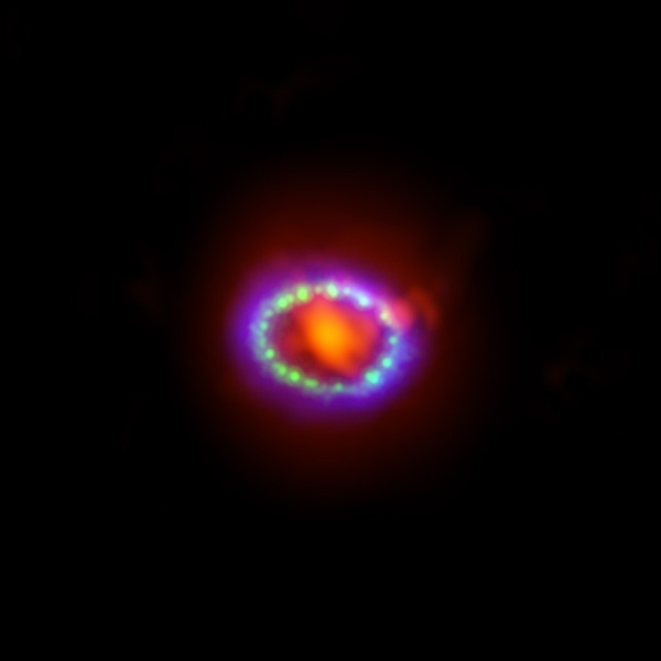 Остаток сверхновой SN 1987A