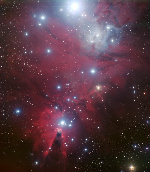 Скопление Снежинки или NGC 2264