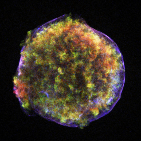 Остаток сверхновой SN 1572