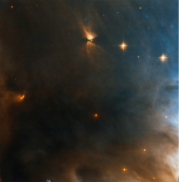 Участок отражательной туманности NGC 1333