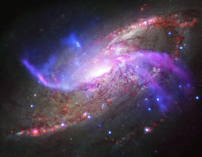 Спиральная галактика M106 (NGC 4258)